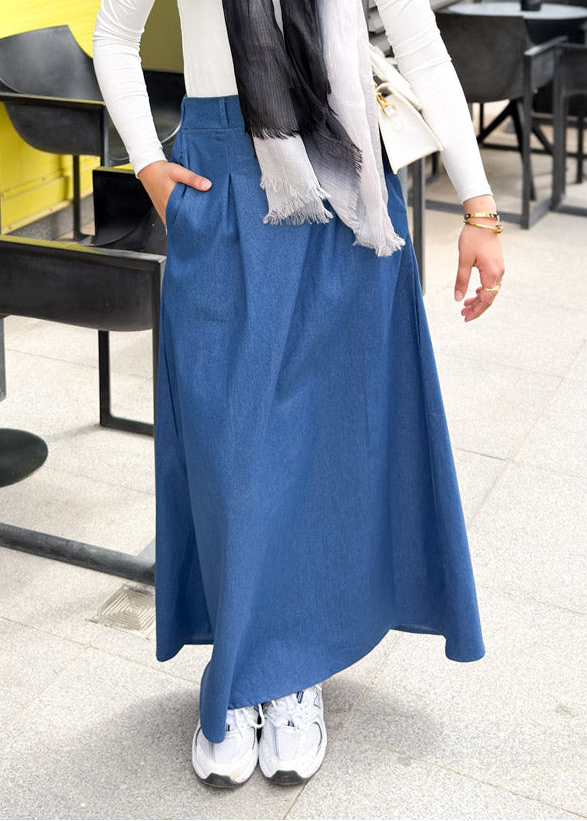 Denim Blue Skirt