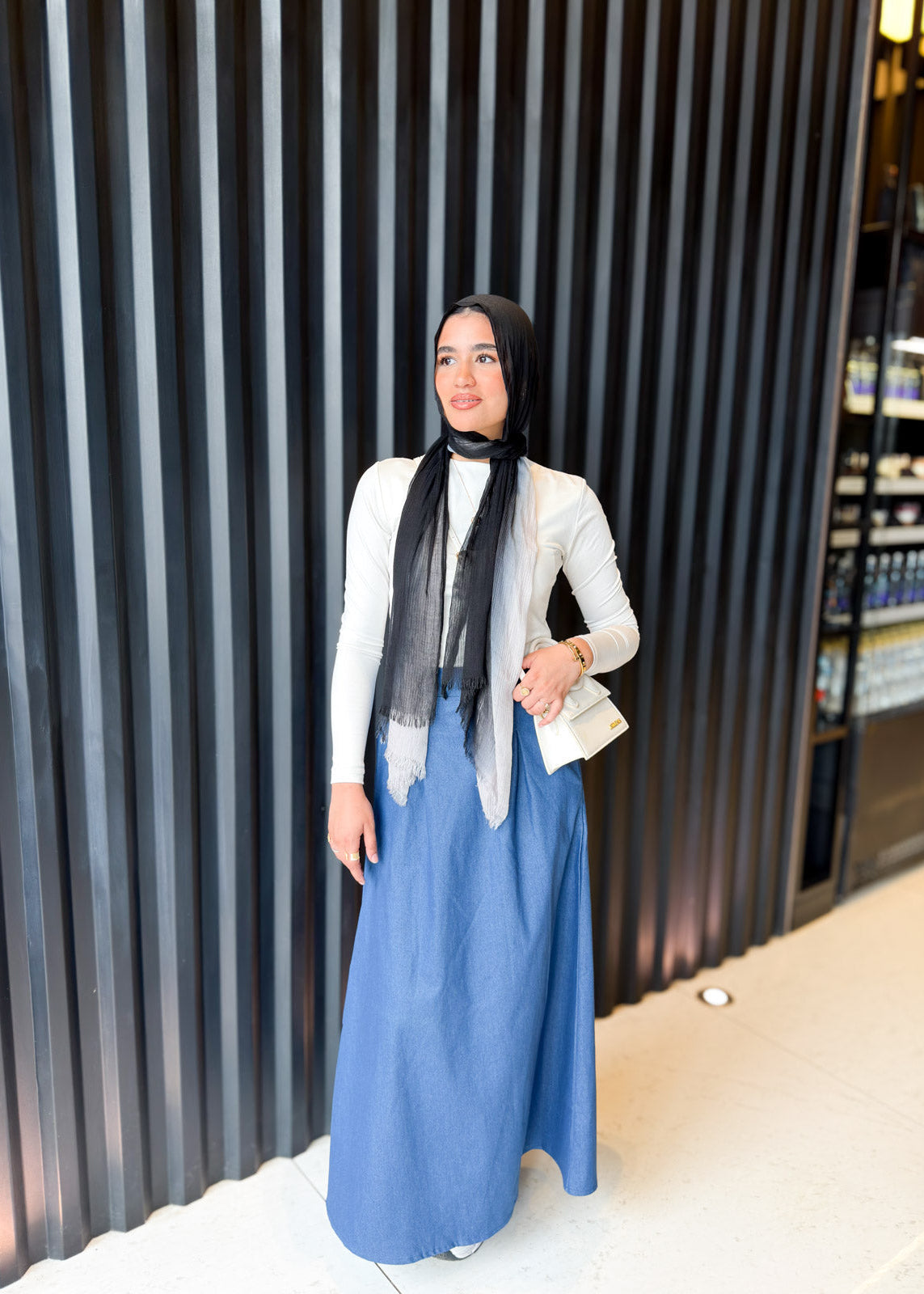 Denim Blue Skirt