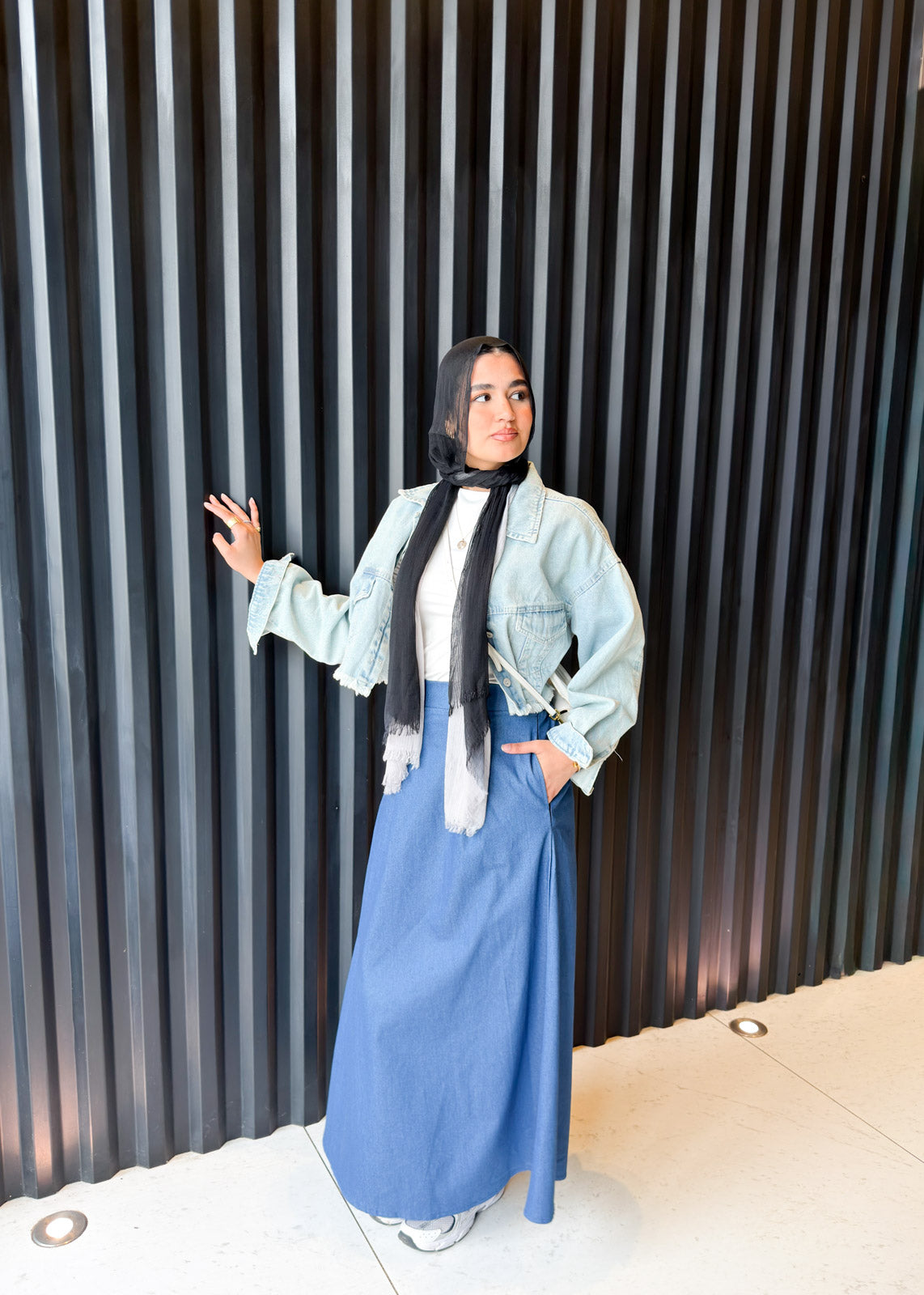 Denim Blue Skirt
